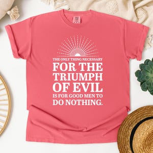 Democratic Support T Shirt Liberal Political Message Rainbow Text Design Protest Quote Collection Premium Cotton Construction Progressive Fashion Statement Anti Trump Message Pride Colors Display Activism Wear Resistance Support
