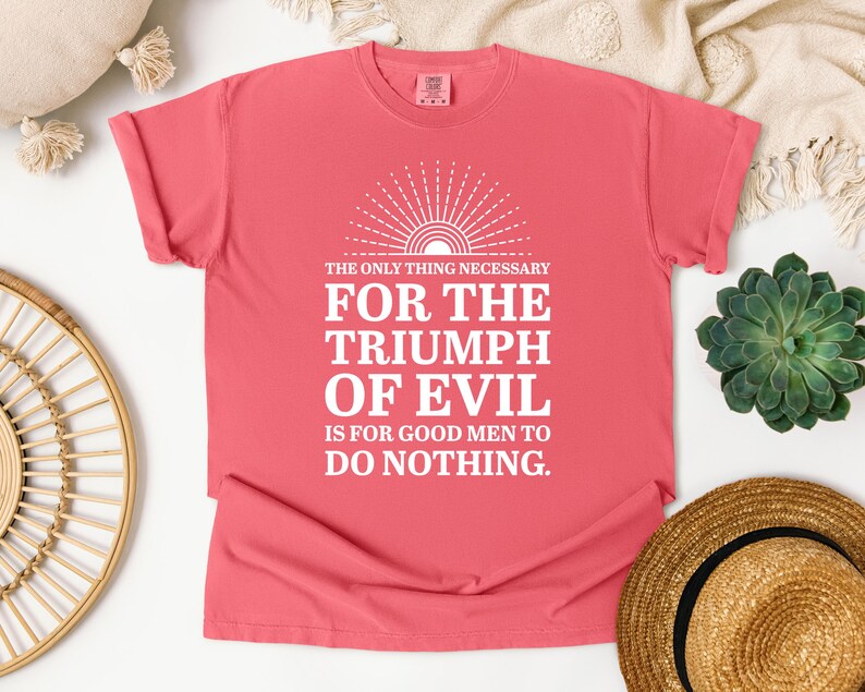 Democratic Support T Shirt Liberal Political Message Rainbow Text Design Protest Quote Collection Premium Cotton Construction Progressive Fashion Statement Anti Trump Message Pride Colors Display Activism Wear Resistance Support