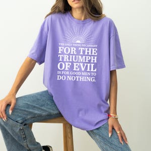 Liberal Political T Shirt Protest Quote Design Rainbow Text Message Activist Pride Collection Democratic Voter Gift Premium Cotton Material Anti Trump Statement Comfortable Fit Progressive Fashion Statement Social Justice Support Resistance