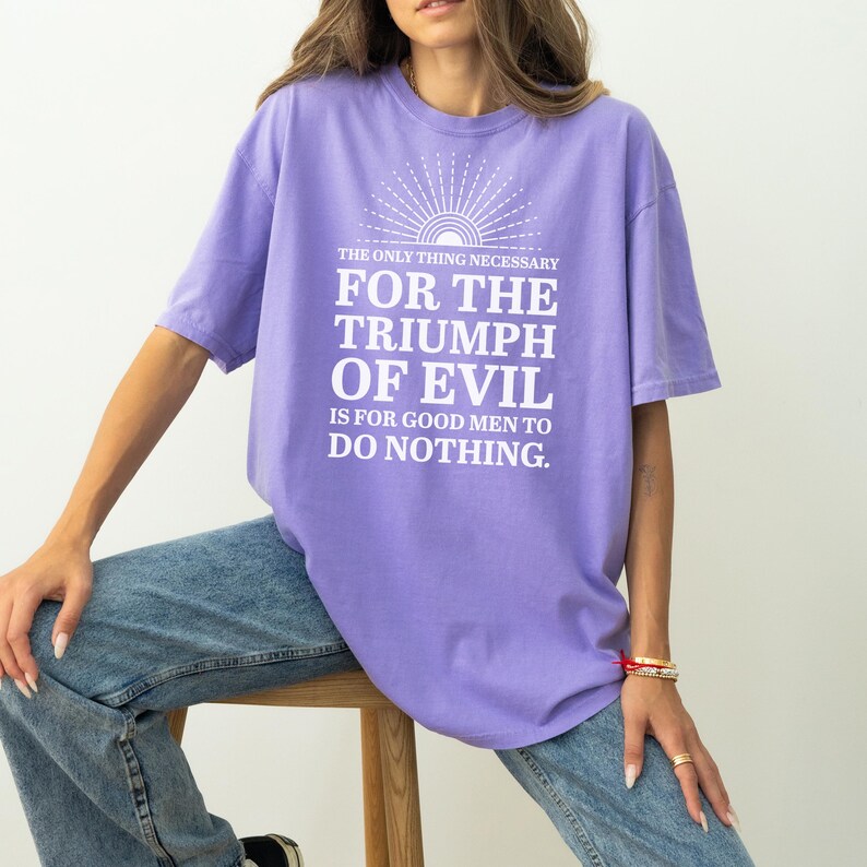 Liberal Political T Shirt Protest Quote Design Rainbow Text Message Activist Pride Collection Democratic Voter Gift Premium Cotton Material Anti Trump Statement Comfortable Fit Progressive Fashion Statement Social Justice Support Resistance