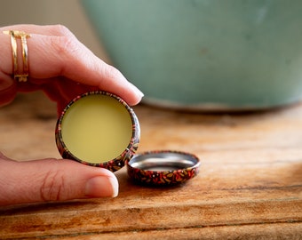 Natural Lip Balm in Bee-utiful tins