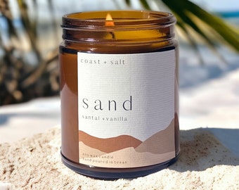 Sand Candle | Santal + Vanilla