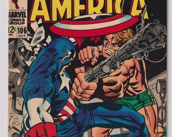 Captain america #106  Silver Age