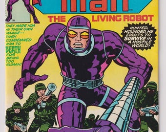 Machine Man #1 - Jack Kirby - Bronze Age - Marvel Comics - 1978