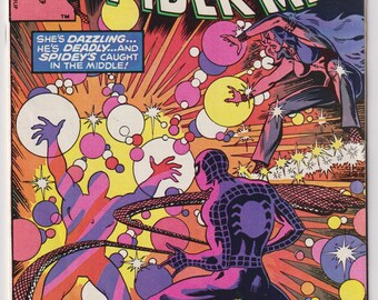 Amazing Spider-Man #203 - Newsstand -  3rd Dazzler - Bronze Age - Marvel Comics - 1980