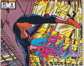 Web of Spider-Man #6 - Modern Age - Marvel Comics - 1985