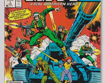 Tales of G.I. Joe #1 - Newsstand - Modern Comics - Marvel Comics - 1988