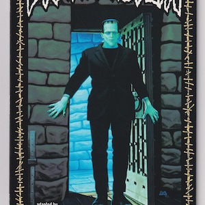 Universal Monsters Frankenstein - Modern Age - Beautiful Art - Dark Horse Comics - 1991