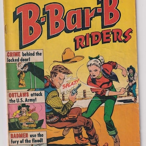 Bobby Benson&#39;s B-Bar-B Riders #12 - Western Silver Age - ME Magazine Enterprises - Comics - 1951
