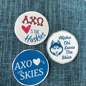 Sorority gameday pin