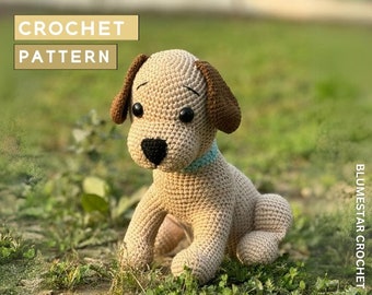 Dog crochet pattern | Dog pattern | Dog pdf pattern | Puppy Crochet Pattern | Cute Puppy Pattern | Amigurumi Dog pattern