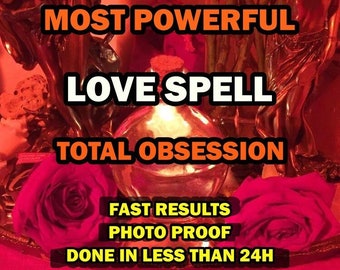 Super Strong Love Spell, Obsession Love Spell, Fast Spell, Love Bind, Powerful Love Spell Same Day Cast