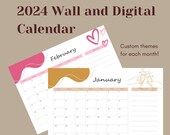 2024 Wall and Digital Calendar