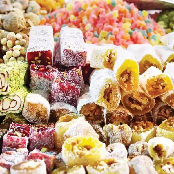 Premium Mixed Turkish Delight, Directly from Turkiye ,ottoman delight,  special delight