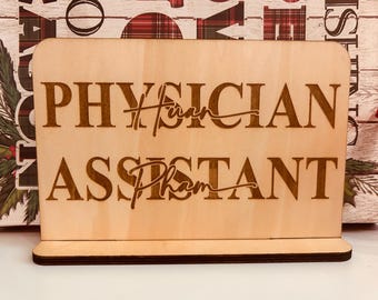 Personalized Desk Name Plate - Make to Order - Free Shipping