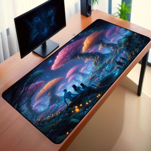 Avatar Mouse Pad, LED Gaming Mouse Pad, XXL Desk Mat, Mouse Pad for, Game, Office Home.