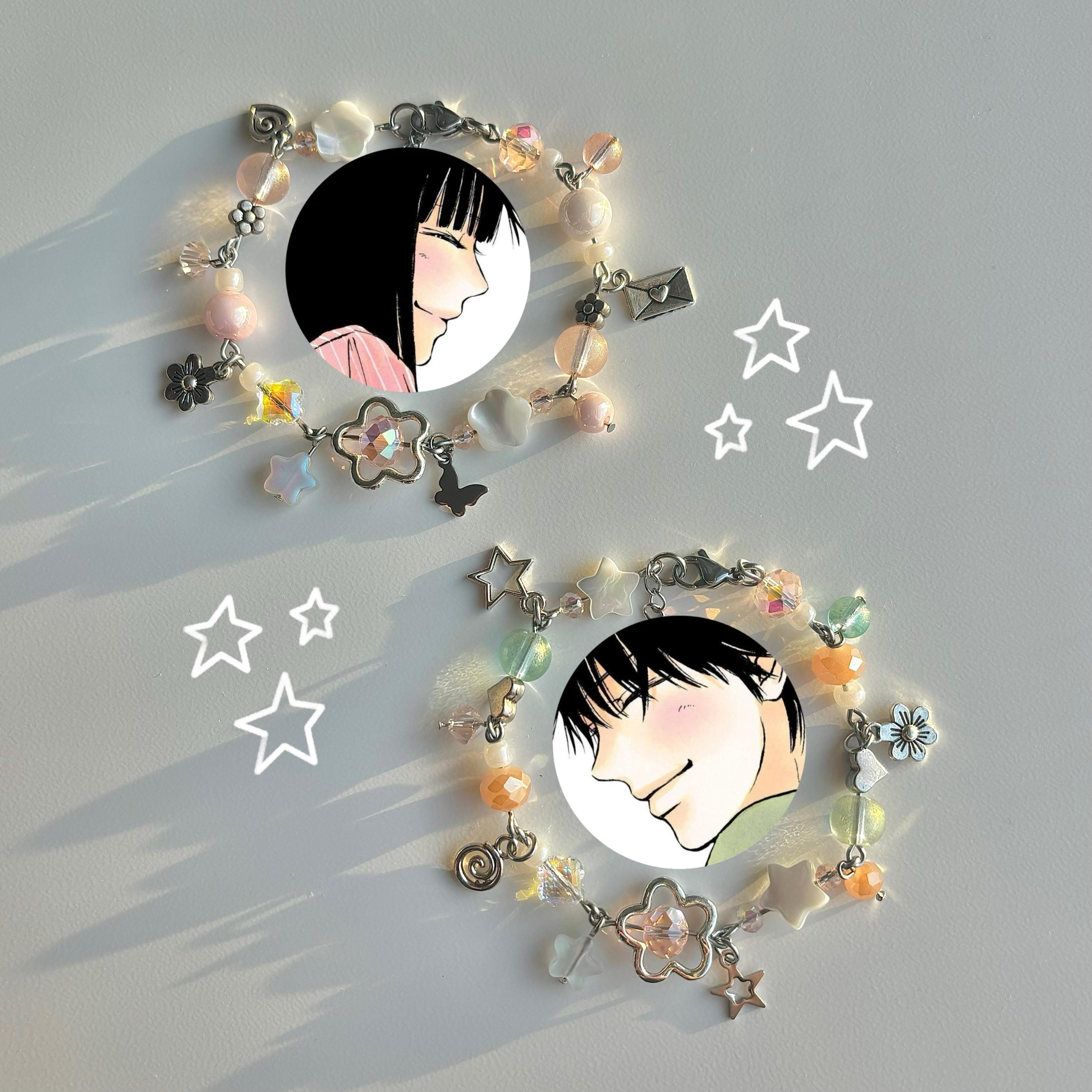 Sawako and Kazehaya matching bracelets | cute friendship bracelets | couple bracelets | anime matching bracelets | gifting |handmade jewelry