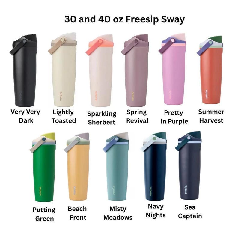 Horse Design Engraved Owala Bottle: Custom Freesip, Sway, Smooth Sip, optional personalization