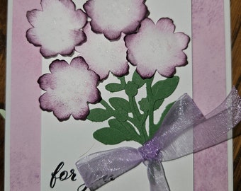 Stampin Up Kartenset ' for you' - Blumenstrauß