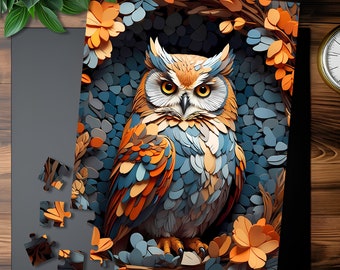 Owl Jigsaw Puzzle: 1000 Piece Family Activity