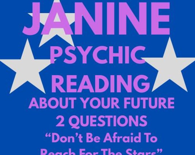 Janine Psychic Reading About Your Future 2 Questions Psychic Reading About Your Future With Fast Delivery