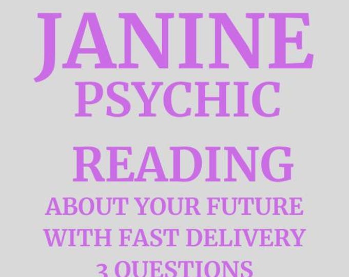 Janine Psychic Reading About Your Future 3 Questions Psychic Reading About Your Future With Fast Delivery