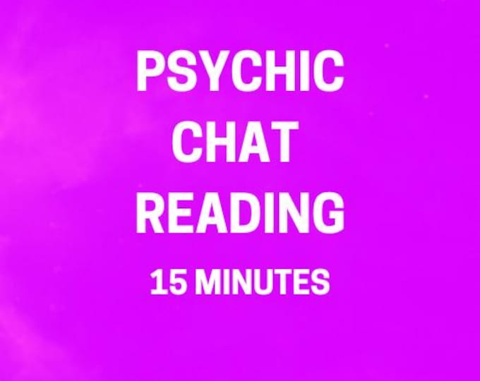 15 Minutes Psychic Chat Reading About Your Future (PDF)