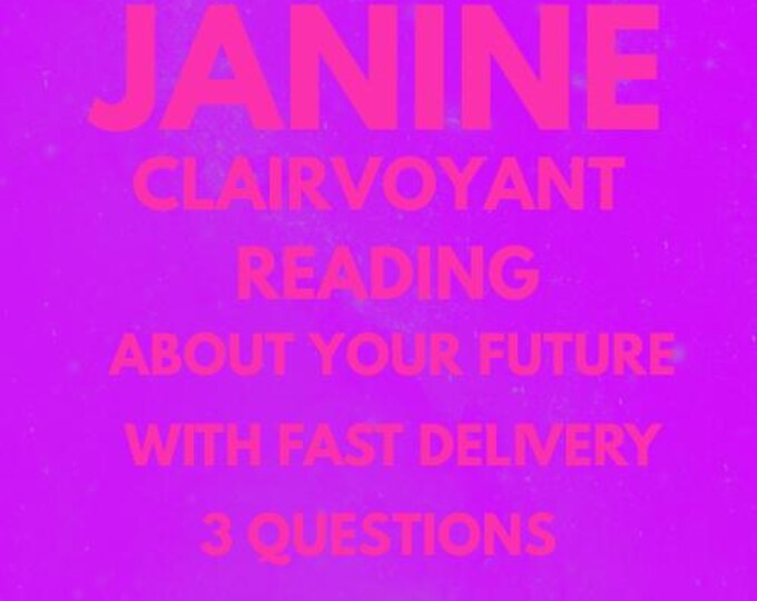 Janine Clairvoyant Reading About Your Future: 3 Questions Clairvoyant Reading About Your Future