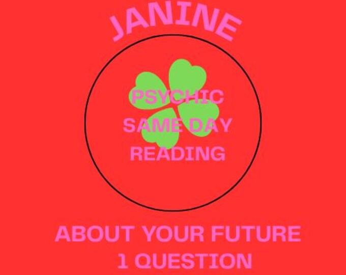 Janine Psychic Reading About Your Future 1 Question With Fast Delivery
