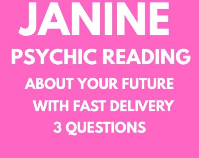 Janine Psychic Reading About Your Future 3 Questions Psychic Reading About Your Future With Fast Delivery