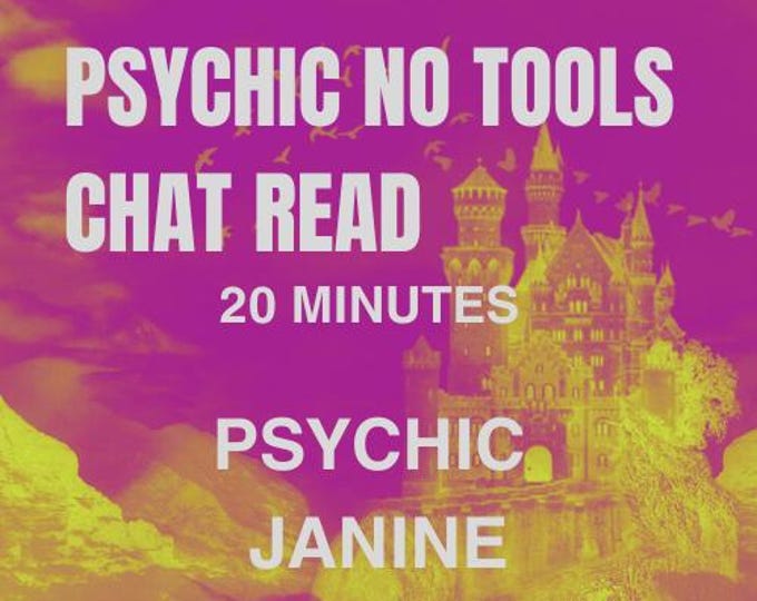 Psychic Chat Reading: 20 Minutes Future Insight PDF Delivery