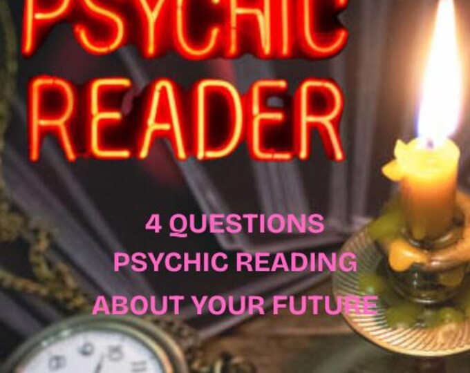 Same Day Psychic Reading: Future Insights, 4 Questions (PDF)