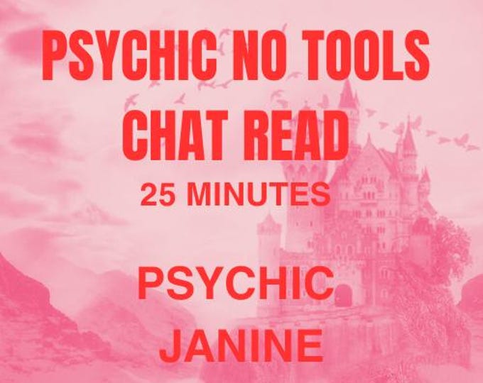 Psychic Chat Reading: 25 Minute Future Insight (PDF Delivery