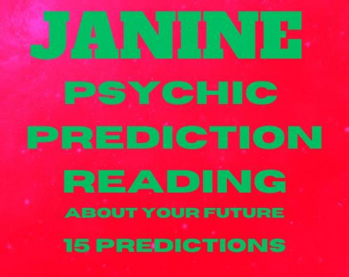 Psychic Future Reading 15 Predictions (PDF Download, 24-Hour Delivery)