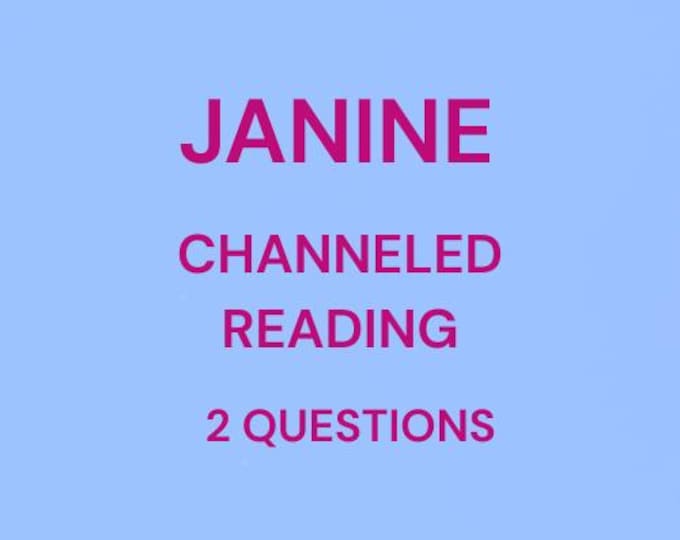 Psychic Channeled Reading: 2 Future Questions (PDF Delivery within 24 Hours CST)