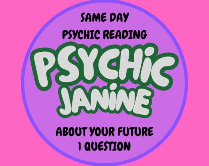 Janine Same Day Psychic Reading About Your Future: 1 Question Psychic Reading About Your Future