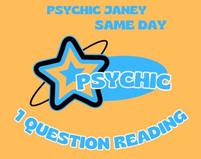 Janine Same Day Psychic Reading About Your Future: 1 Question Psychic Reading About Your Future
