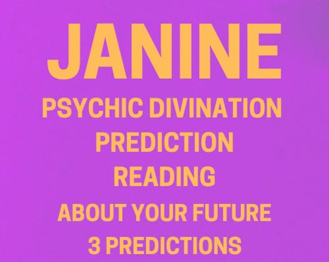 Psychic Divination Prediction Reading About Your Future: 3 Predictions