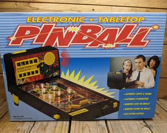 BRAND NEW Unused Vintage 1979 Avon Juke Jubilee Tabletop Electronic Pinball Arcade Game Machine. New In Box. Unopened. Mint condition!