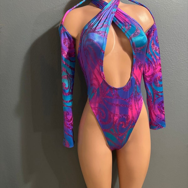 Cotton Candy One Piece Monokini/ Monday Wear