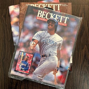 Lot of 3 BECKETT BASEBALL MONTHLY Magazines 1993 1994