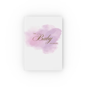 Hardback Baby Memory Journal: Newborn Keepsake Book