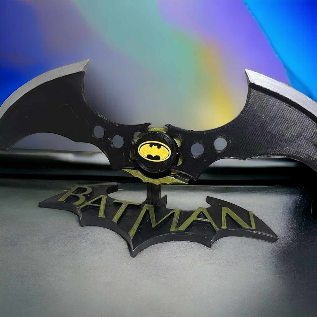 3D Printed PLA Plastic Batman Arkham Asylum/city/knight Batarang With ...
