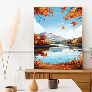 The Four Season - Set of 4 | Vector Art 2 | Home Decor | Spring ...