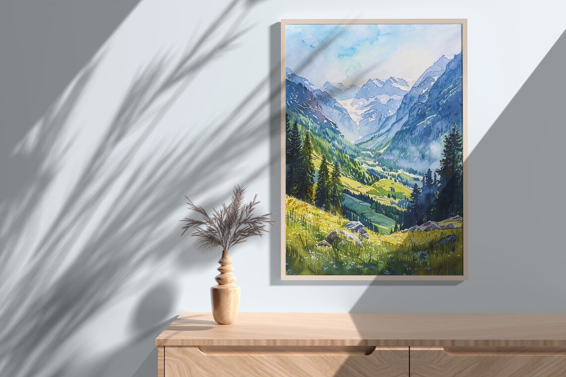 The Ethernal - Four Seasons - Watercolor Prints | Set of 4 | Seasons ...