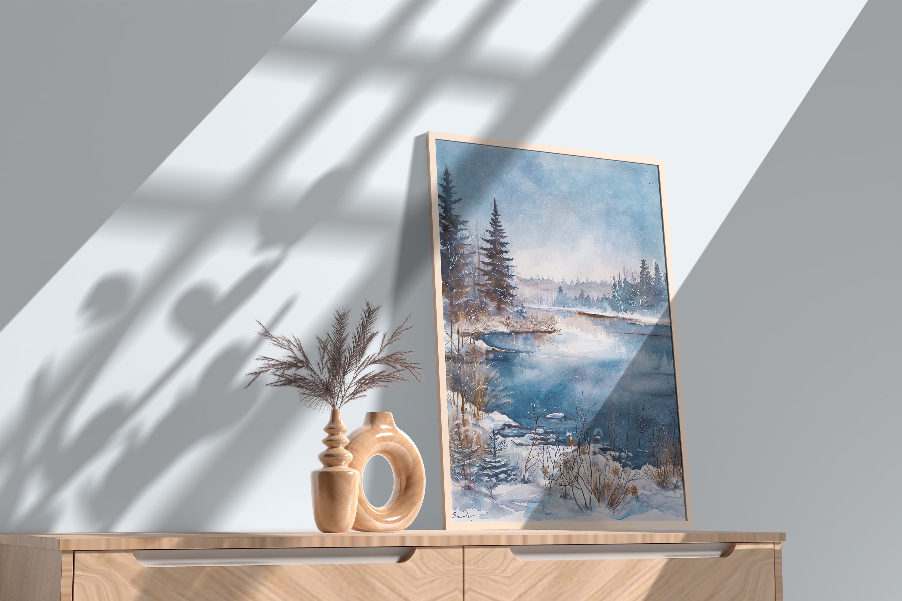 The Ethernal - Four Seasons - Watercolor Prints | Set of 4 | Seasons ...