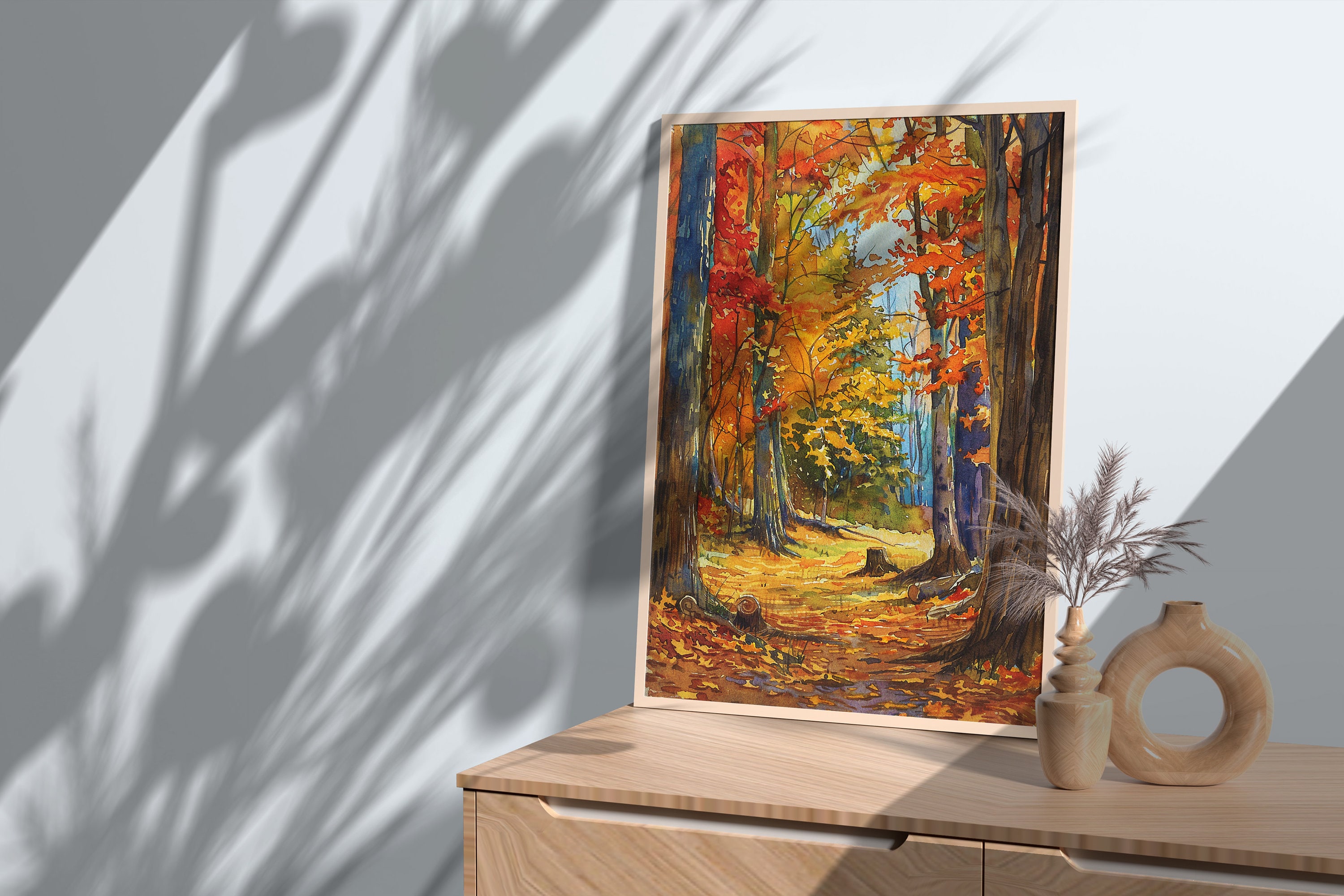 The Ethernal - Four Seasons - Watercolor Prints | Set of 4 | Seasons ...