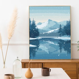 The Four Season - Set of 4 | Vector Art 1 | Home Decor | Spring ...