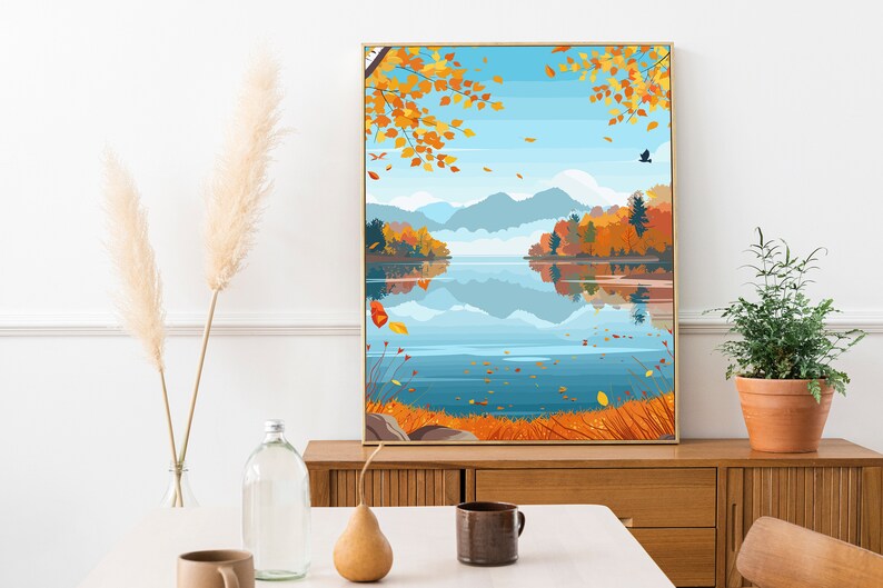 The Four Season - Set of 4 | Vector Art 1 | Home Decor | Spring ...