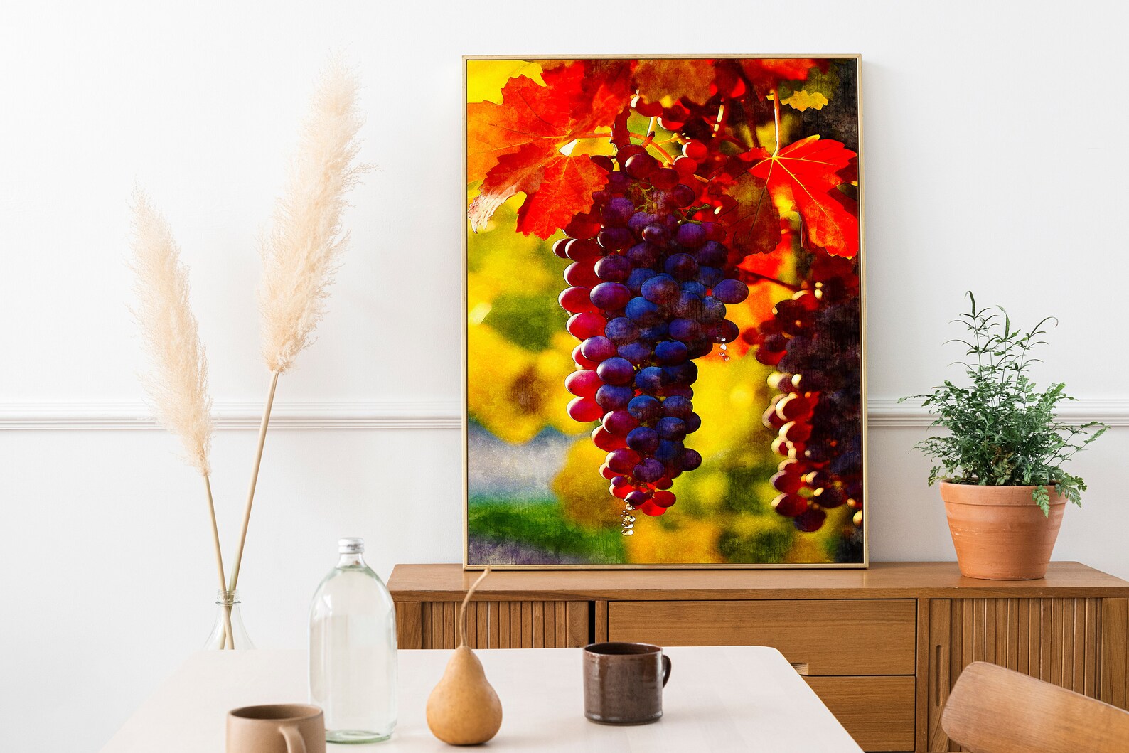 The Four Seasons V.2 - Set of 4 Watercolour Paintings, Home Decor ...